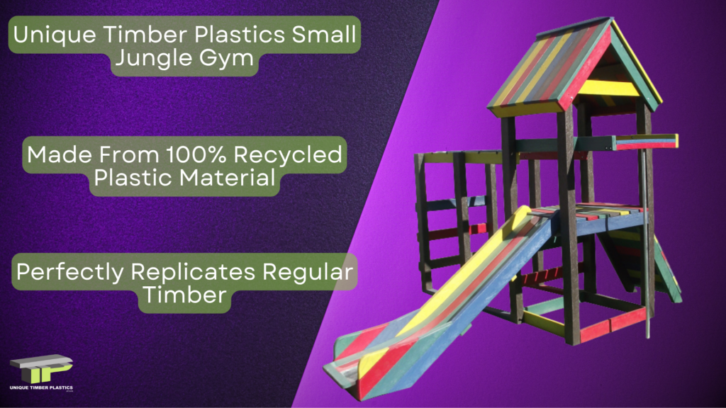 Plastic Timber Planks & Poles South Africa | Sizes & Uses (Small jungle gym)