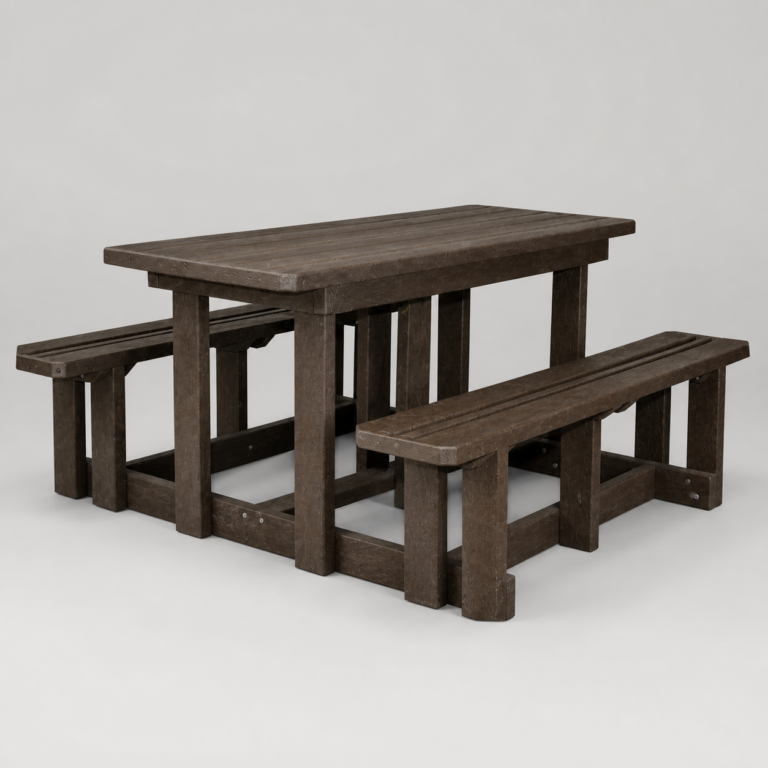 Family Restaurant Patio Benches